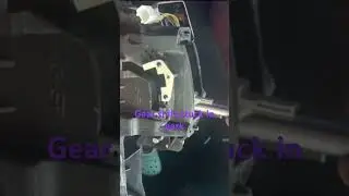 Fixing Nissan common problem with gear shift stuck full video on page #camaromom#cargirl#nissan