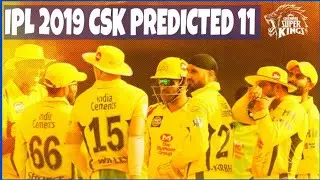 #Ipl2019 #CSK predicted 11?