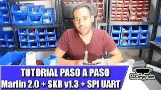 Marlin 2.0 en  SKR V1.3 Tutorial configuración paso a paso 2130 SPI 2208 UART