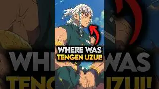 Why Tengen didn&rsquo;t Fought During Infinity Castle Arc? Demon Slayer Explained #demonslayer #shorts