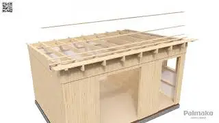 Montage de l&rsquo;abri de rangement Palmako Kalle 13,5 m2