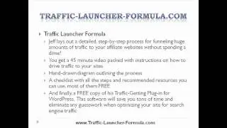 Jeff Johnson's Traffic Launcher Formula Review