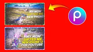how to make bgmi montage thumbnail in picsart