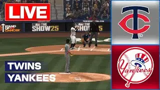 🔴LIVE 🔴New York Yankees vs Minnesota Twins/ August 13/ Mlb Envivo/MLB THE SHOW 25