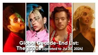 Global 2020s Decade-End List (Updated to: 07/13/2024)