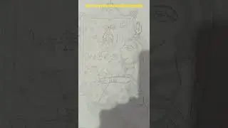 How to draw dev uthani ekadashi painting on drawing sheet 😊
