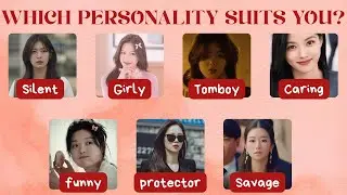Which Girl Personality Is Your Perfect Match? 💖🔥 | Fun Personality Quiz | @Aesthetic_Bibi