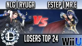 Showdown Battle Royale 2 LOSERS TOP 24 - NLG | Ryuga (Bayo, Corrin, Ike) vs FStep | Mr.E (Lucina)