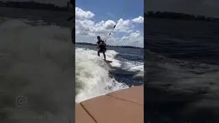 Wakeboarding Windermere&rsquo;s Butler Chain of Lakes #centralfloridarealtor #orlando #windermerefl