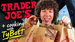 TRADER JOE'S HAUL AND COOKING WITH TYBOTT
