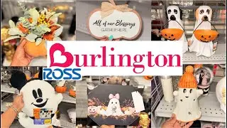 BURLINGTON FALL & HALLOWEEN 🎃🍂 | BURLINGTON HIDDEN DECOR GEMS + QUICK ROSS STOP!