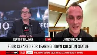 James Melville slams Colston 4 for toppling the Edward Colston statue