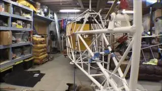 Piper Supercub Widebody refurbishment: stringers setup