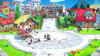 Paper Mario Origami King - How To Beat The Big Goomba (Quick Tips)