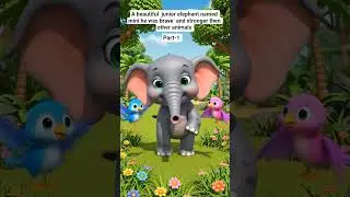 #mini family  #jungle morning elephant #№#kingdom kiddo