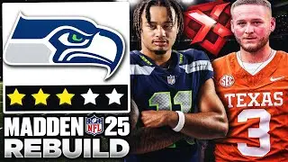 Quinn Ewers Is Good?! | Realistic Rebuild of the Seahawks | Madden 25