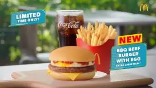 McDonald's BBQ Beef Burger with Egg - Extra Value Meals