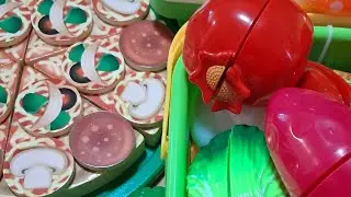 ASMR PLAYING CUTTING FOOD, FRUITS AND VEGETABLES toys #shorts #relaxing