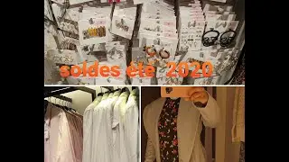 soldes &eacute;t&eacute; 2020  zara promod h&m