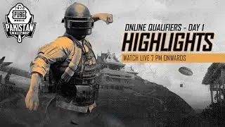 [Highlights] PMPC 2020 Online Qualifiers Day 1 - PUBG MOBILE Pakistan Challenge