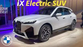 BMW iX 40 2022 - FULL Review (Exterior - Interior) | Impressive design, POOR 🔋 RANGE, Price (4K)