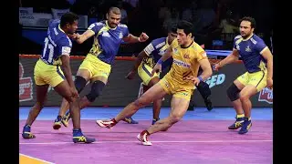 Pro Kabaddi 2018 Highlights - Tamil Thalaivas vs Telugu Titans [Hindi]