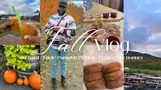 FALL VLOG🍁 *APPLE ORCHARD + WINE TASTING + APPLE CIDER DONUTS + MORE* | THINGS TO DO IN THE FALL