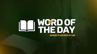 WORD OF THE DAY - JAN 27, 2026