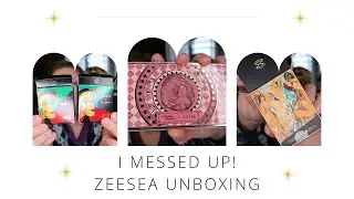 Zeesea Makeup Mystery Subscription Box Unboxing [I MESSED UP]