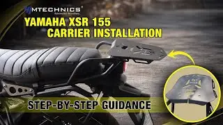 Yamaha XSR 155 Luggage Carrier Installation | Step-by-Step Guide