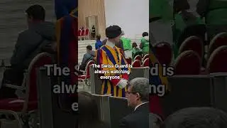 The Swiss Guard on duty #swissguard #Rome #Italy #Vatican #travel