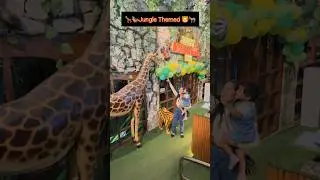🦓New Play Area For Kids !🦒 #reels #cutebaby #adventure #adventuregame #gaming #funny #viral