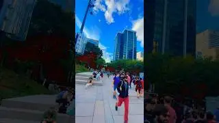 Downtown wide angle view #travel #traveldestinations #vancouver #vancouverluxury #newyork #downtown