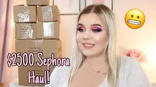 HUGE Sephora Haul | Morphe, Michael Kors, glossier & more!