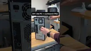 Old PC Power Supply &rarr; Workbench PSU (ASMR)