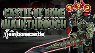 Castle Of Bone Quest Walkthrough /join bonecastle - AQW