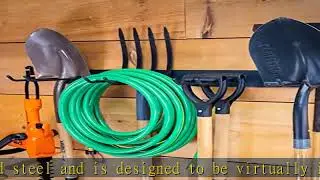 StoreYourBoard BLAT Garage Garden Tool Organizer Wall Mount, Garage Organization and Storage, Shove