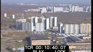 L1 Helicopter views city Siberia #russia #TrainAdventures #HelicopterViews #tvdata #footage #aerials