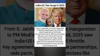 India-US Diplomacy 2025: Trade, Defense & New Alliances