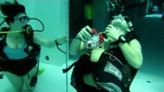 Duiken in Nemo33 te Ukkel