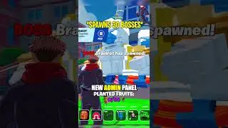 Admin Panel in Fruits VS Brainrots 🤑
