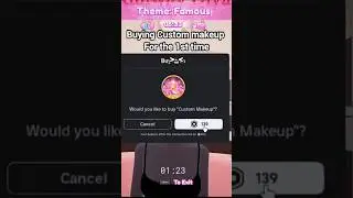 omw buying custom makeup 🐣😊✌🏻 #roblox #dresstoimpress #shortsfeed #fypシ゚viral