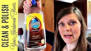 CLEAN & POLISH Your HARDWOOD Floors | O Cedar Spray Mop | Pledge Revive It