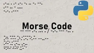 morse code translator with python