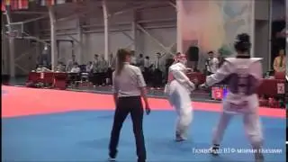 FINAL (TUR-CRO)│SENIORS FEMALE A+67│2015 EUROPEAN CHAMPIONSHIPS (NALCHIK)│TAEKWONDO WTF