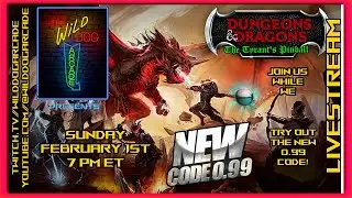 Dungeons and Dragons got new code! DnD pinball live on Sun, Feb 1st at 7 pm ET