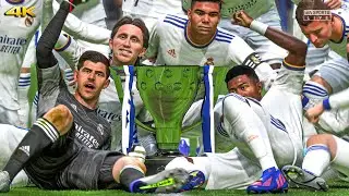 FIFA 22 - Real Madrid Winning Laliga title 21/22 - 4k Gameplay
