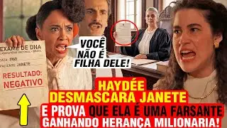 ÊTA MUNDO MELHOR- HAYDÉE DESMASCARA FALSA IRMÃ FARSANTE AO REVELAR RESULTADO DE TESTE DE DNA SECRETO