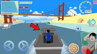 Drive Boat in Dude Theft Wars New Update😱😯