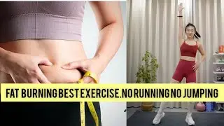 Fat burning best exercise,No jumping no running#exerciseroutine #fatburningexercises#fitnessgoals#